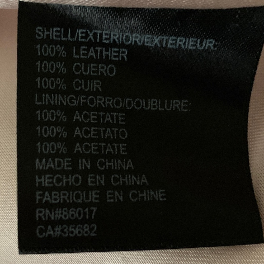 BeBe Leather Jacket - Picture 10 of 10